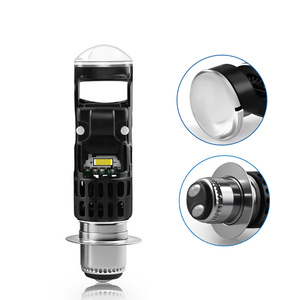 Ampoule de phare LED pour <span class=keywords><strong>moto</strong></span> M01R Plug and Play en gros, P15D H6, refroidissement AC/DC 9-60V 28W 2800LM, lentille de phare de <span class=keywords><strong>moto</strong></span> avec ventilateur - Product Image 2