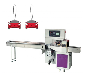 Máquina de Embalaje de Bolsas de Polietileno para Aromaterapia y Perfumes, Fácil de Operar, para Ambientadores de Coche, Máquina de Embalaje de Flujo para Tarjetas de Papel - Product Image 1