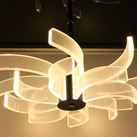 Panneau acrylique de la feuille PMMA de diffuseur du panneau LGP LED de guide léger pour des lumières pendantes de plafond