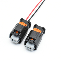 Connecteur de câble pour capteur automobile à 2 trous et 3 types pour Peugeot Citroën 1801176-5