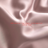 Ensemble de literie King Size en coton égyptien pur certifié Oeko-Tex Standard 100, uni, 200 fils, drap-housse à poche profonde de 16 pouces, 4 pièces
