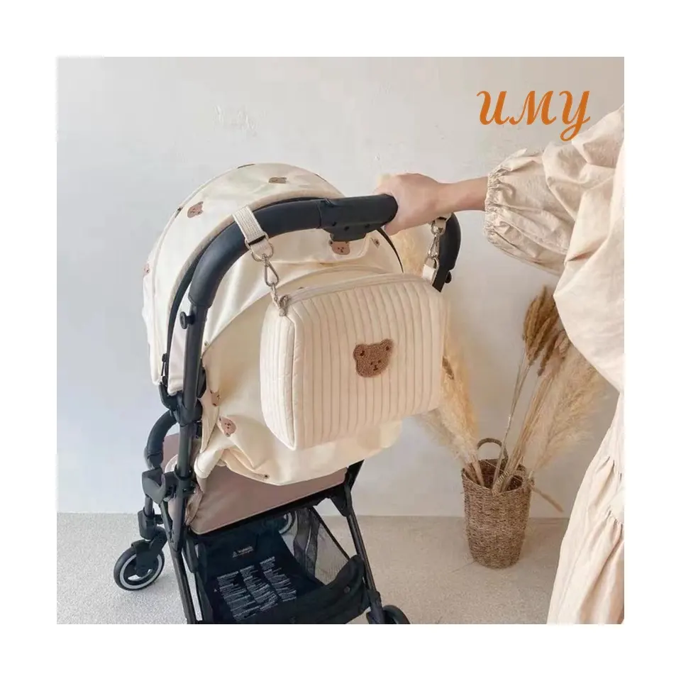 Tas bayi Korea untuk ibu baru lahir penata perlengkapan bayi ibu tas pengganti popok untuk ibu tas popok kereta bayi