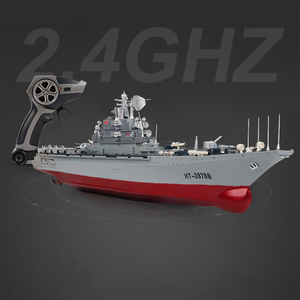 CY2878B 2,4G 1:275 RC portaaviones RC modelo barco Control remoto Barco de carreras <span class=keywords><strong>para</strong></span> regalo de niños - Product Image 5
