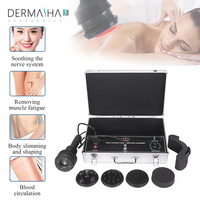 Masseur vibrant professionnel de bureau G5 à 5 têtes pour le visage et le corps, amincissement des lèvres, élimination de la cellulite, perte de poids, usage commercial
