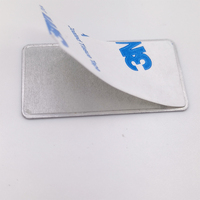 Étiquette d'identification d'actifs en acier inoxydable numérotée pour machines, outils informatiques et données, gravée au laser, avec bande nationale, pour l'expédition et la gestion des actifs