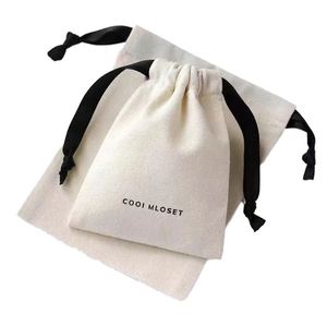 Custom Printed Eco-friendly <b>Canvas</b> <b>Drawstring</b> <b>Bag</b> Bulk Personalized Sustainable Reusable for Kids Toys Shopping Promotional - Product Image 1