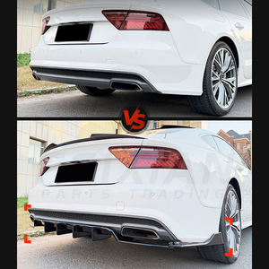 Prezzo all'Ingrosso NUOVO per <span class=keywords><strong>Audi</strong></span> A7 C7 2015-2017 Sline Stile M4 Spoiler Posteriore Angolare Tuning FEIXIAN - Product Image 6