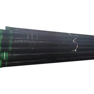 API 5CT Grade K55 Seamless Oil Casing Pipe Applies Conditions Down Deeper Well Drilling Natural Gas Pipes Rapid Delivery Tubes