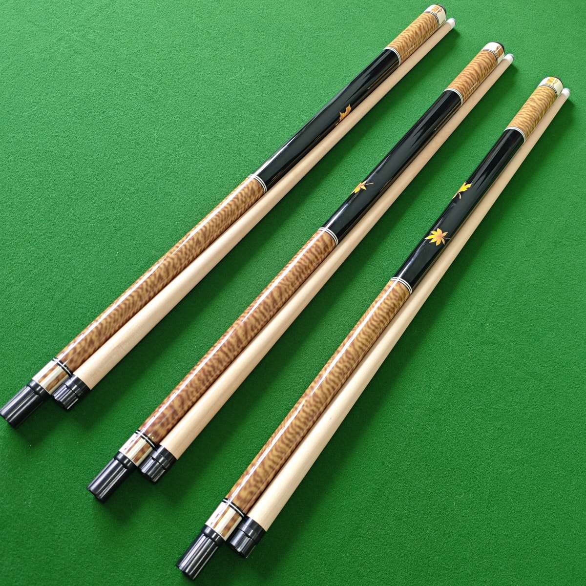 peri 製 木目調プリントキュー 海外輸入カーボンシャフト付き！ PERI