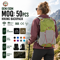 Sac à dos multifonctionnel imperméable pour le sport, la randonnée et le camping, vente en gros d'usine, léger et pratique