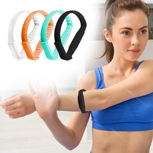 Sangle de soutien du coude en silicone sans BPA, antidérapante, avec massage des tendons, pour réduire la douleur chez l'athlète (marque privée) - Product Image 3