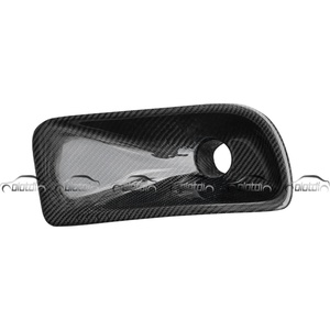 Nueva Rejilla de Ventilación de Entrada de Aire para Parachoques Delantero de Fibra de Carbono Negra para K6 1992-1995, Tuning Automotriz - Product Image 1