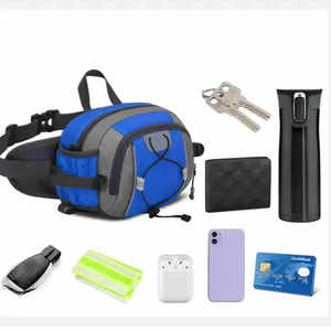 Bolso <span class=keywords><strong>bandolera</strong></span> de hombro Senderismo al aire libre Deporte Moda Viaje Bum Belt <span class=keywords><strong>Riñonera</strong></span> para Mujeres Hombres con soporte para botella de agua - Product Image 6