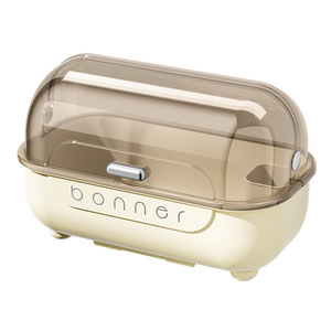 Bonner Dish Rack Large Capacity Oval With Lid Draining <b>Storage</b> <b>Kitchen</b> Organizer - Product Image 2