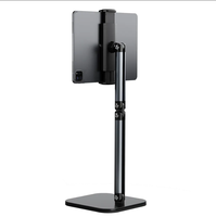 Support de tablette de lit réglable en alliage d'aluminium flexible et pliable pour iPad et iPhone pour une utilisation de bureau