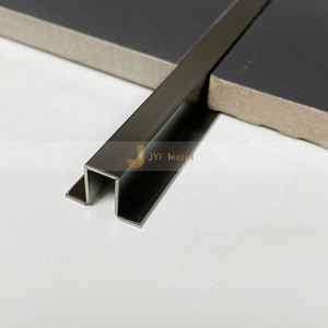 M139 - Molduras Decorativas de Metal para Bordes de Piso, Diseño Contemporáneo, Acero Inoxidable 304, Duraderas, Impermeables, Fáciles de Instalar - Product Image 4