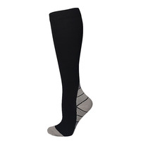 Chaussettes de compression professionnelles en nylon dégradé, antidérapantes, mi-mollet, pour le sport, la course à pied, le cyclisme, toutes saisons, pour jeunes, hommes et femmes