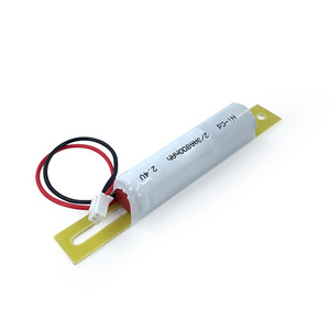 แบตเตอรี่แบบชาร์จไฟได้ Ni-CD 2/3AA 2.4V 800mAh พร้อมที่ยึดสำหรับไฟฉุกเฉิน - Product Image 1