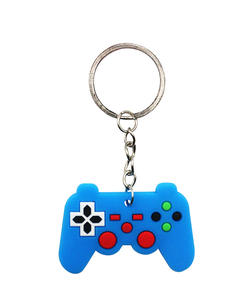 Controlador de videojuegos Manija de la máquina Llavero Pareja Joystick Car Key Holder Juego Consola clásica Llaveros para venta al por mayor - Product Image 1