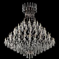 Luminaire suspendu LED en cristal noir élégant et luxueux personnalisé pour mariage, fête, hôtel, banquets, maison, restaurant, événements, décoration de salle