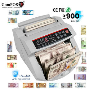 Contador de Dinero Automático Portátil para Múltiples Divisas, Máquina Contadora de Billetes, Detector de Billetes - Product Image 1
