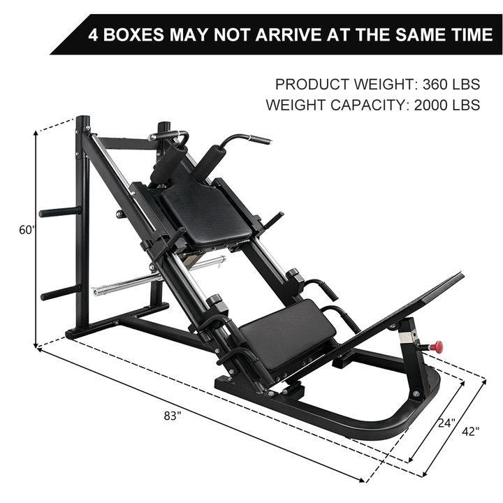 High Quality Gym Fitness Equipment - 45 Degree Leg Press Machine