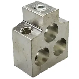 High Quality Customized Precision Multi wire porous installation hole aluminum alloy torque terminal Mechanical lugs