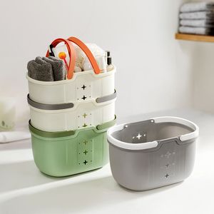 <b>Portable</b> <b>Shower</b> Basket Oval With Handle For Bathroom Storage Toiletries Organizer - Product Image 4