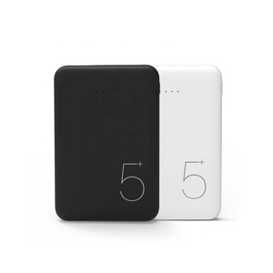 Slim Mini Power Bank 5000mAh Mobile Charger PowerBank Promotional Gift PowerBanks With 1 Year Warranty