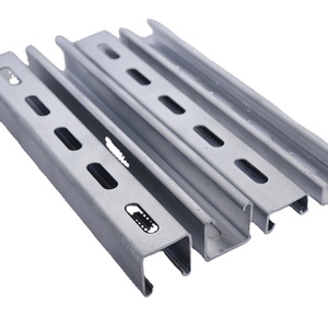 Profilo a C in Acciaio Zincato per Supporto Pannelli Solari - Product Image 1