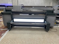 Imprimante jet d'encre hybride UV haute vitesse Acetek 1,8 m Xp600 semi-automatique pour cuir, papier peint et autocollants de voiture