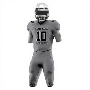 Sublimación personalizada de talla grande Camiseta de fútbol americano universitario Uniformes transpirables - Product Image 1