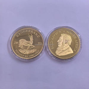 Moneta Commemorativa Personalizzata in Metallo 2021-2025, Placcata Oro 3D, Souvenir Presidenziale Sudafricano, Collezione in Argento MK - Product Image 6