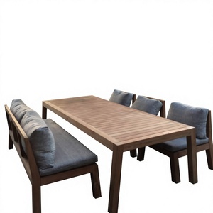 OEM ODM Service Outdoor Furniture Garden Set Modern Design Wood Material Vietnam Origin for Use Waterproof 3 Years Warranty - Product Image 1