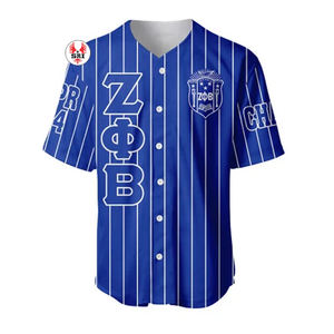 เสื้อกีฬาเบสบอลซอฟต์บอลพิมพ์ลาย Zeta phi Beta เสื้อสโมสรสำหรับสมาคมสตรีระบายอากาศได้ดีมีขนาดพิเศษ - Product Image 6