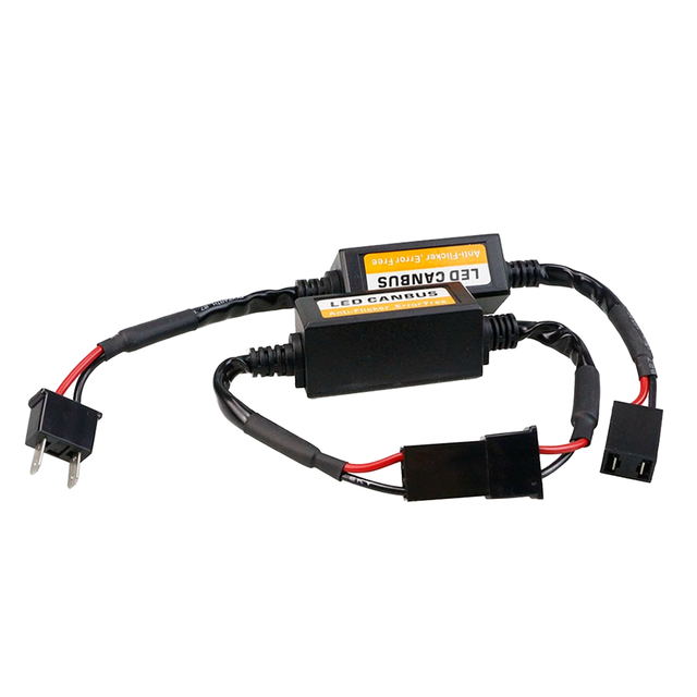 New CANBUS Decoder 12V 6000K 4000 Lm 30W LED Headlight Installation Accessories for H7 Bulb Universal Fitment