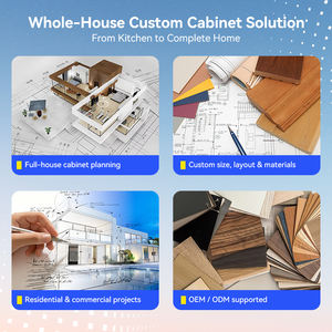 Cuisine Modulaire Personnalisable Gratuite : Armoires Grises Modernes en Acier Inoxydable avec Îlot en Pierre Frittée et Évier Intégré pour Appartement - Product Image 6