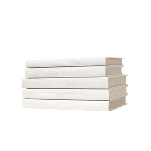 Cubierta dura biodegradable cubierta de cuero mesa de centro paisaje decoración libros impresión para caja de mesa de centro
