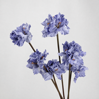 Vente directe d'usine, branches de fleurs artificielles Clivia Gladiolus, décoration, accessoires de photographie de mariage, accessoires pour la maison, PU