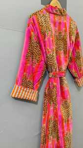 Luxury <b>Velvet</b> House Robe <b>velvet</b> cotton Kimono Robe Dressing Gown wedding robe Bridesmaid winter bathrobe women <b>men</b> gift <b>jacket</b> - Product Image 3