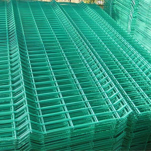 Panneau de clôture de sécurité en acier revêtu de chlorure de polyvinyle 3D, maille de 6 mm, durable, écologique, noir, galvanisé, carré - Product Image 5