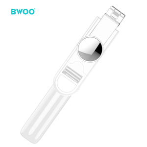 BWOO-trípode inalámbrico para teléfono, <span class=keywords><strong>palo</strong></span> de selfi con luz de relleno, color azul, 4,2 - Product Image 2