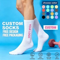Chaussettes de sport décontractées respirantes pour hommes, style coton mi-mollet, motif souriant imprimé par sublimation, légères pour usage quotidien, collection automne