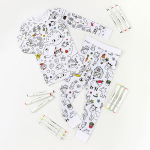 Pigiama da colorare per bambini, - Product Image 1