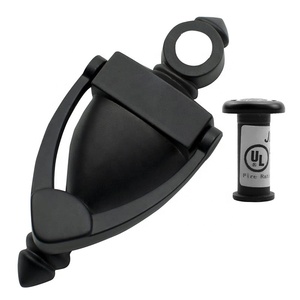 Nuevo golpeador <span class=keywords><strong>de</strong></span> puerta <span class=keywords><strong>de</strong></span> aleación <span class=keywords><strong>de</strong></span> zinc con acabado plateado tradicional, antirrobo, antioxido, diseño moderno, tornillo metálico antiguo a granel 5 - Product Image 2