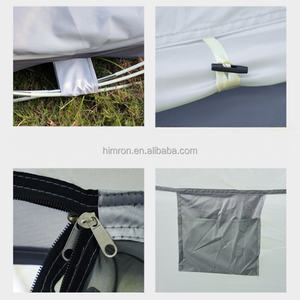 เต็นท์แคมป์ปิ้งแบบพกพาติดตั้งอัตโนมัติทันที ผ้า Oxford 210D พร้อมประตู 2 บาน หน้าต่าง 2 บาน สำหรับพักแรมกลางแจ้ง - Product Image 6