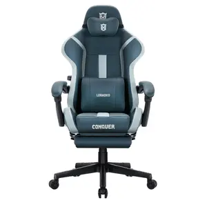 Muestra gratis Silla de ordenador de carreras Silla de juego de oficina personalizada Silla Gamer Silla de juego barata con reposapiés