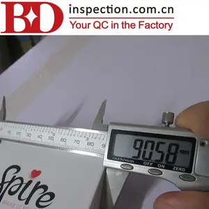 2019 service d'inspection des colis d'usine de l'agence d'inspection chinoise