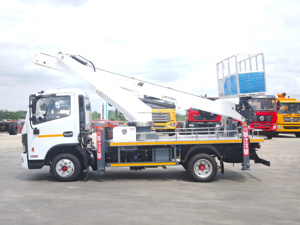 Dongfeng 4x2 DIESEL Hướng dẫn sử dụng xe tải thẳng bùng nổ nền tảng làm việc trên không 18M xô bùng nổ hai người hoạt động trên cao - Product Image 4