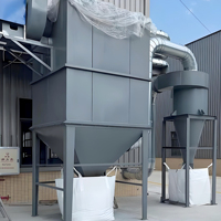 Nouveau système de dépoussiérage cyclonique industriel, équipement d'évacuation des fumées, haute efficacité 99,99 %, 6000 m³/h, acier au carbone